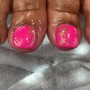 Gel Pedicure polish only