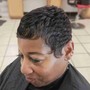 Relaxer Cut/Style (The Works)