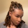 Loc Style (faux locs w/weave)