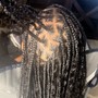 Medium Knotless Braids