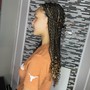 Corn rows for a wig