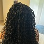 Crochet loose hair