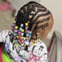 Kids Braids (W. Weave)