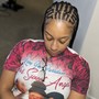 Kids Braids (W. Weave)