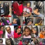 Kids Braids (W. Weave)