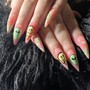 Multi Finger Nail Art