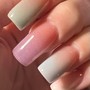 Pink and White Ombre