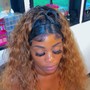 Lace frontal installment