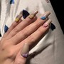 Full set nail art