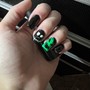 3D acrylic or gel nail art