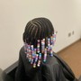 Small Boho/Goddess Knotless braids