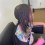 Small Boho/Goddess Knotless braids