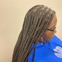 Small Boho/Goddess Knotless braids