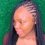 feed in braids with a Quick weave Cash Only