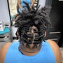 Dreadlocs comb out