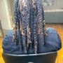 Loc Retwist and Style -individual Plats,  2 Strand Twist, or Thick Hair