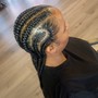 Touch up half head