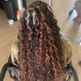 Goddess knotless Braids