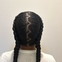 Kid's Feedin Braids (1-6)