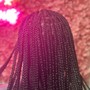 Medium Straight Back Braids (Hair Included-1,1B,2,4)