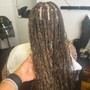 Natural Length Braids W/Beads