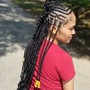 Medium Knotless braids(Adults)