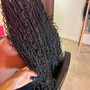 Layered Curly Knotless (Med)