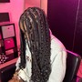 Large Knotless Braids