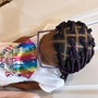 Kids med/large Individual Braids