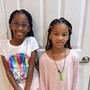 Kids med/large Individual Braids