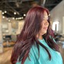 Hair color deposit