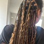 Boho Knotless Braids