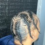 Straight Back Small braids