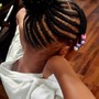 Yarn Cornrow Braids ( threading)