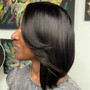 Sew-in partial (short top)