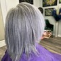 Platinum blonde toner ( short hair)