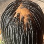 Knotless braids