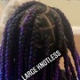 Kid's braids with hair extensions