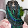 Boho knotless Braids