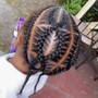 Medium Knotless braids(Adults)