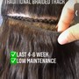 Braided row extensions