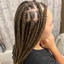 Scalp Braids / Feed ins 4-5