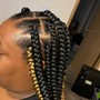 Scalp Braids / Feed ins 4-5