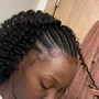 Scalp Braids / Feed ins 4-5