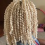 Large knotless Box Braids