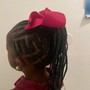 Kids styled Cornrows