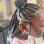 Kid's knotless Braids