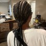 Small Traditional Box Braids