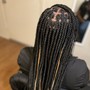 Natural Hair Single Braids