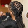 Crochet loc retwist